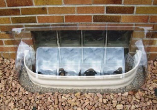 bubble window well cover