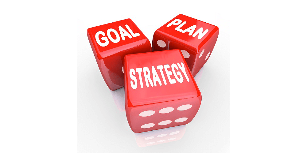 goal plan & strategy dice