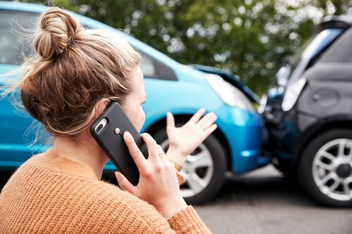 uninsured motorist accident calling attorney